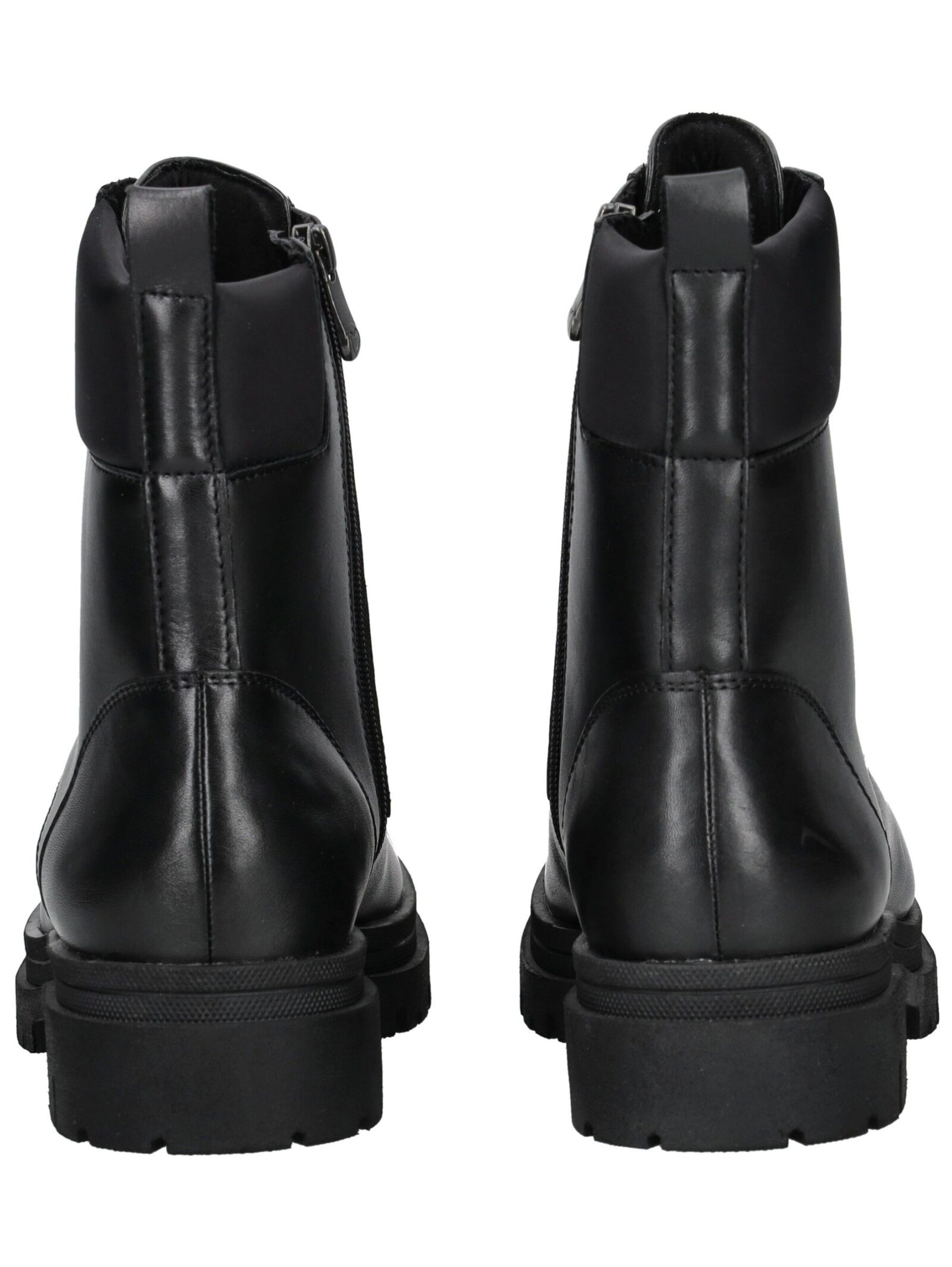 MARCO TOZZI Schnürstiefelette in Schwarz