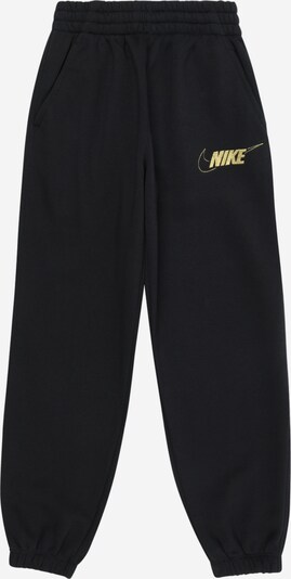 Nike Sportswear Püksid 'CLUB FLC' Kuld / must, Tootevaade