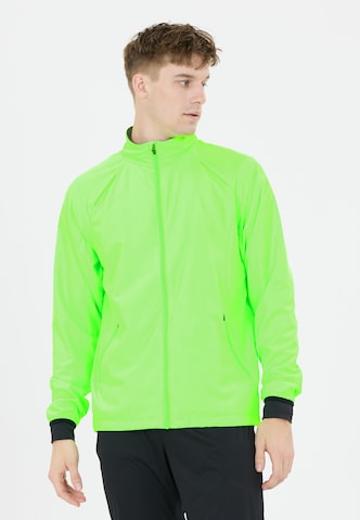 ENDURANCE Athletic Jacket 'Earlington V2' in Green: front