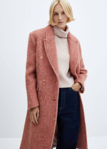 MANGO Between-Seasons Coat 'Beauty' in Pink