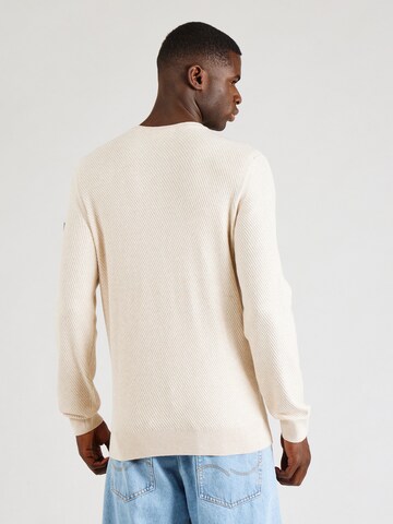 TOM TAILOR Pullover i beige