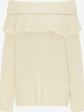 usha FESTIVAL Sweater in Yellow: front