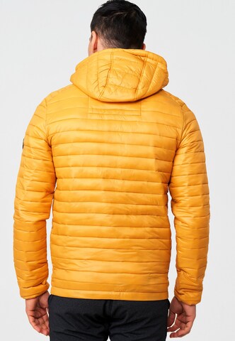 INDICODE JEANS Between-Season Jacket in Yellow