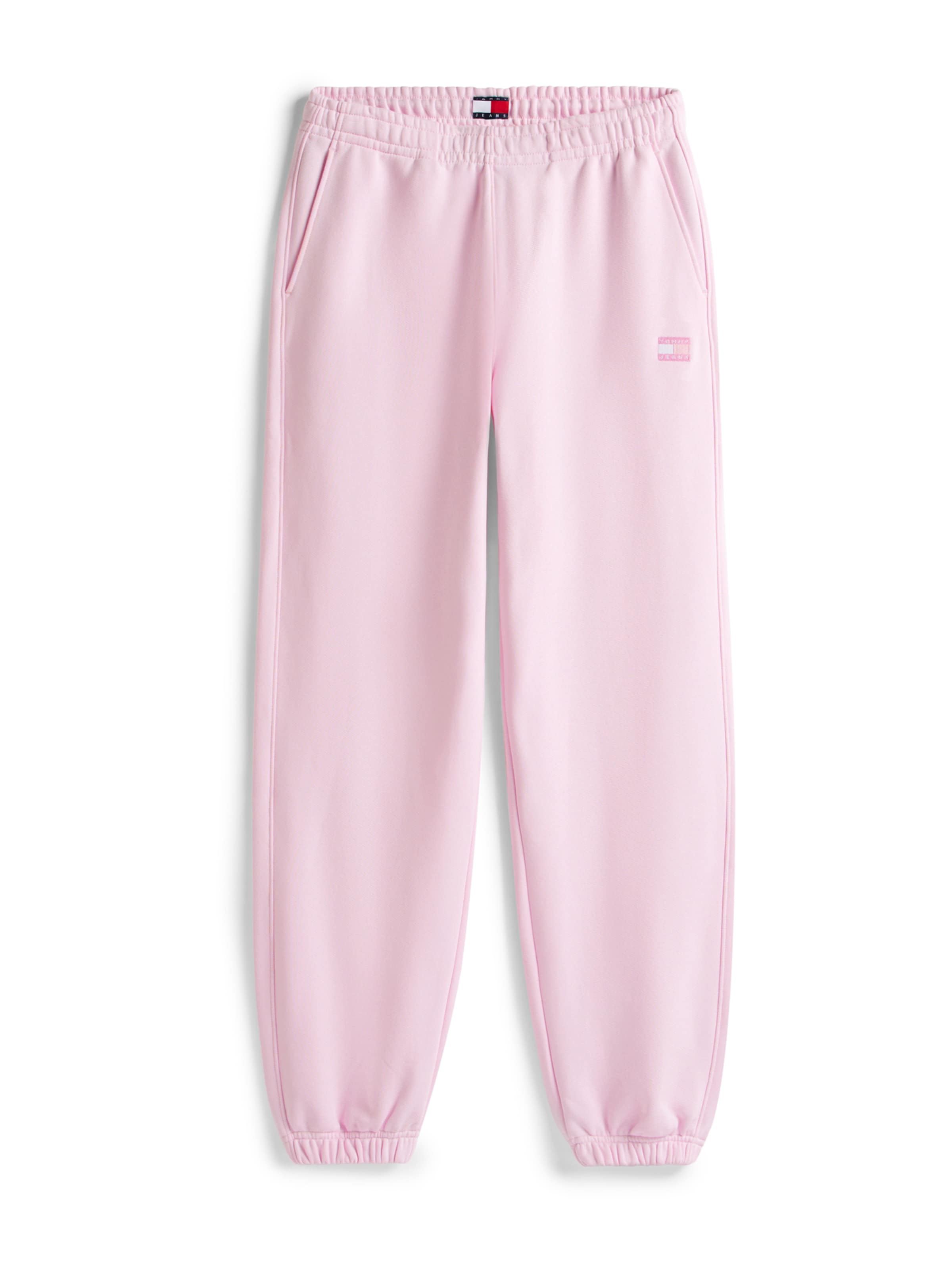 Tommy Jeans - Tapered Pantalón en rosa: frente