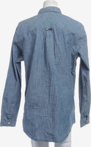 Tommy Jeans Button Up Shirt in XL in Blue