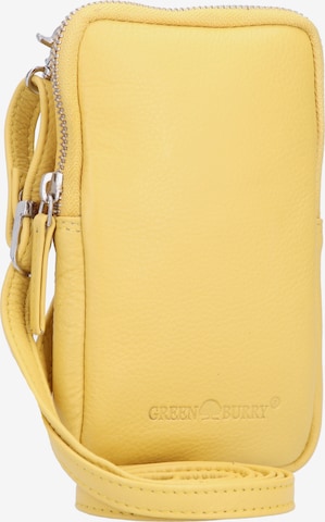 GREENBURRY Crossbody Bag 'Nappa' in Yellow