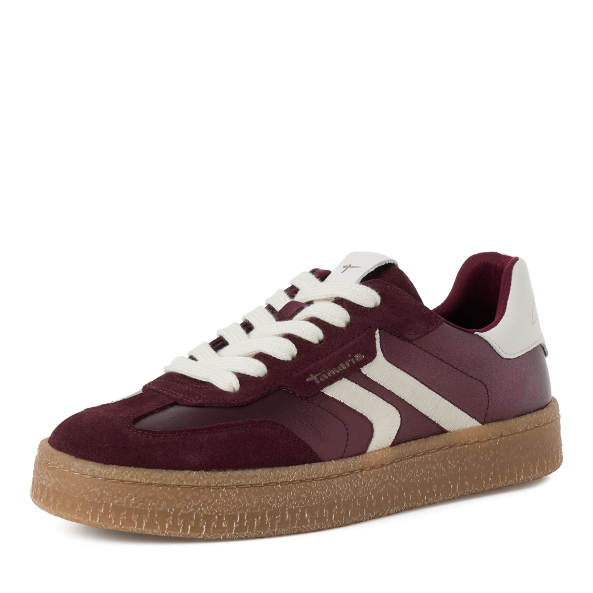 Tamaris Klederdracht schoenen in Rood: voorkant