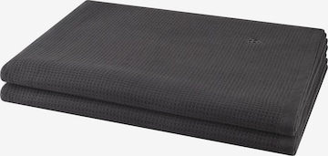 ROSS Towel 'Pique' in Grey: front