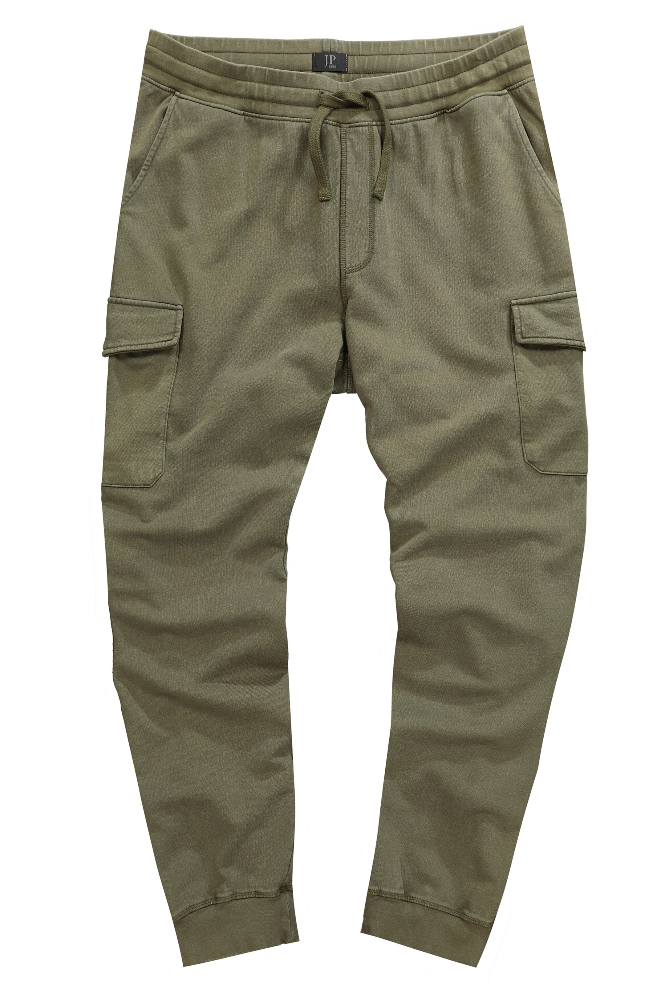 JP1880 Regular Broek in Groen: voorkant