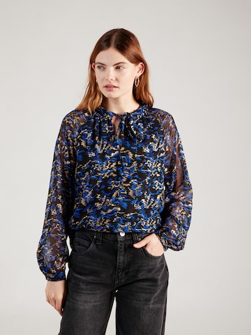 MUSTANG Blouse 'Emma' in Zwart: voorkant