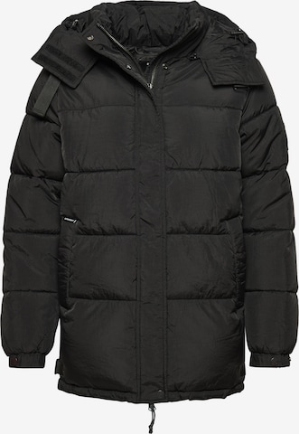 Superdry Kurtka zimowa 'EXPEDITION COCOON' w kolorze czarny: przód
