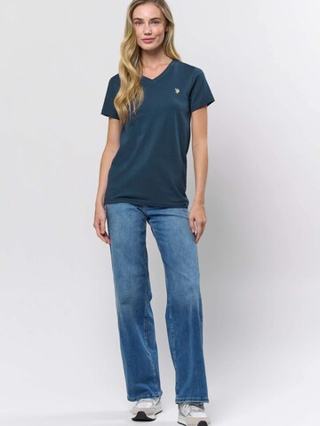 U.S. POLO ASSN. T-shirt ' Assie ' in Blau
