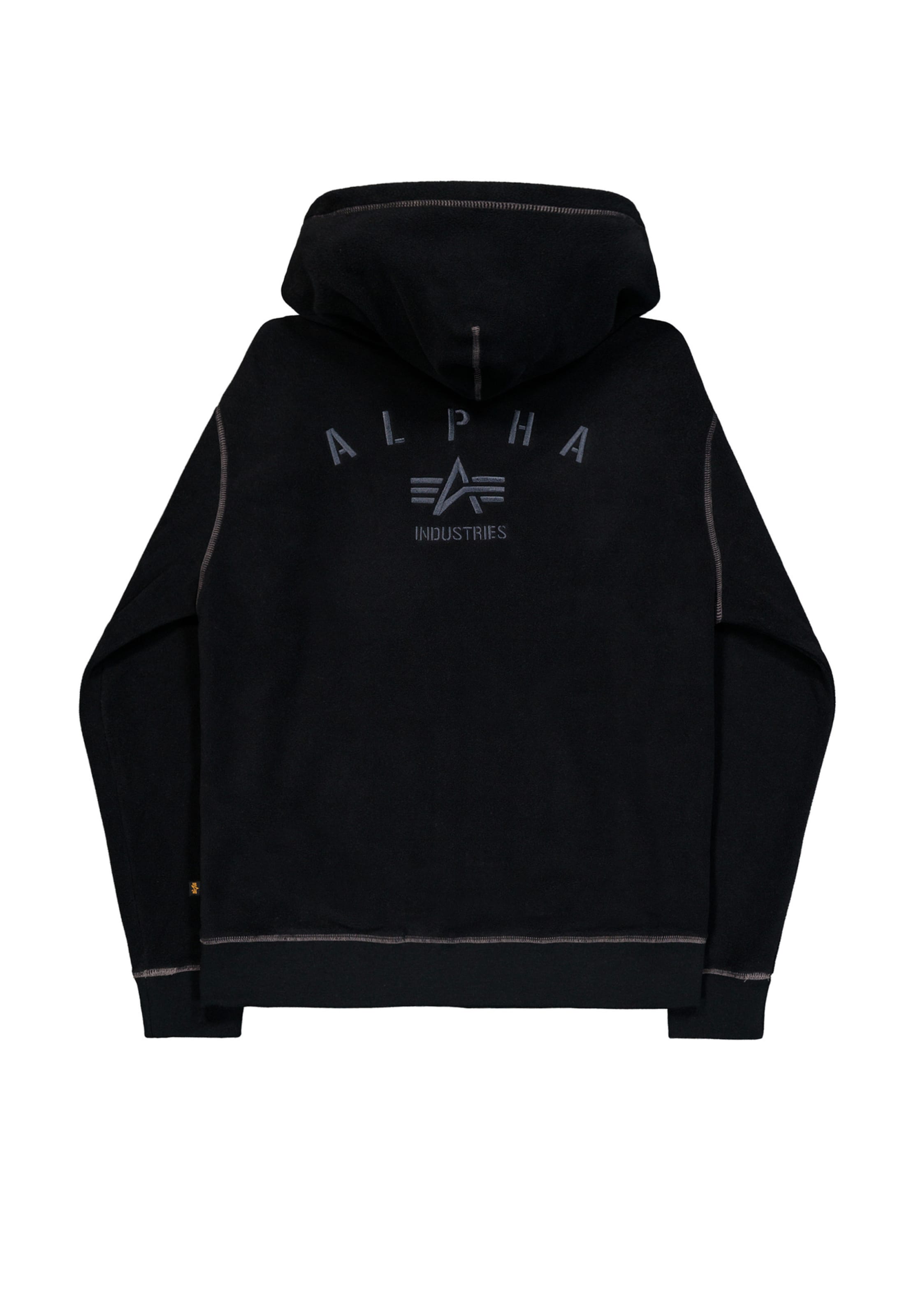 ALPHA INDUSTRIES Fleecejacke in Schwarz