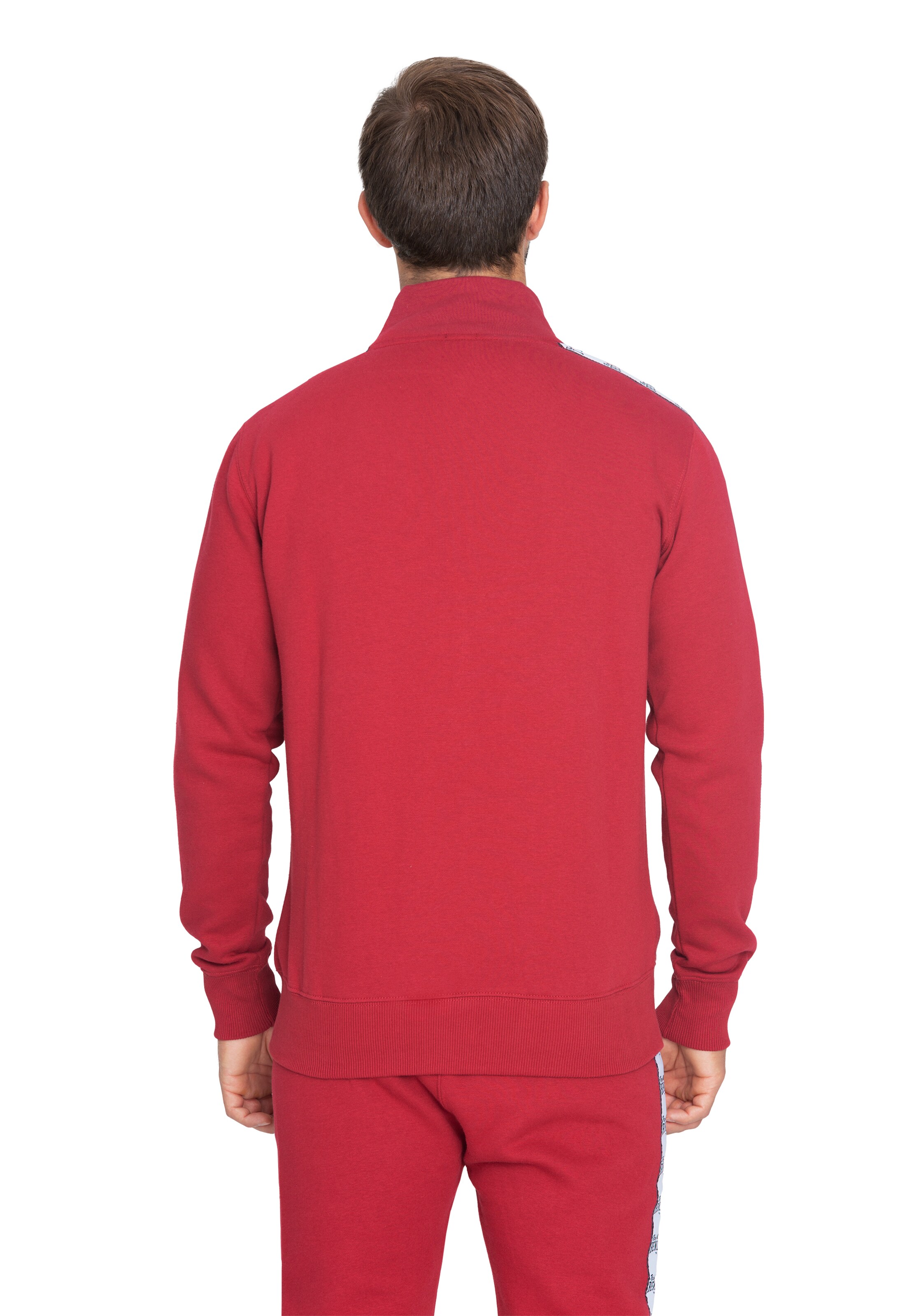 BenleeSportski gornji dio trenirke 'Cuningham' - crvena boja