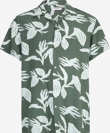 žalia Jack & Jones Plus Standartinis modelis Marškiniai 'MARSHALL': priekis