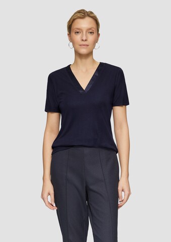 s.Oliver BLACK LABEL Shirt in Blauw: voorkant