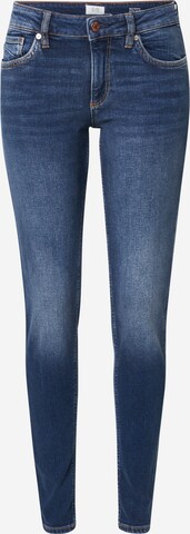 Coupe slim Jean 'Catie' QS en bleu : devant