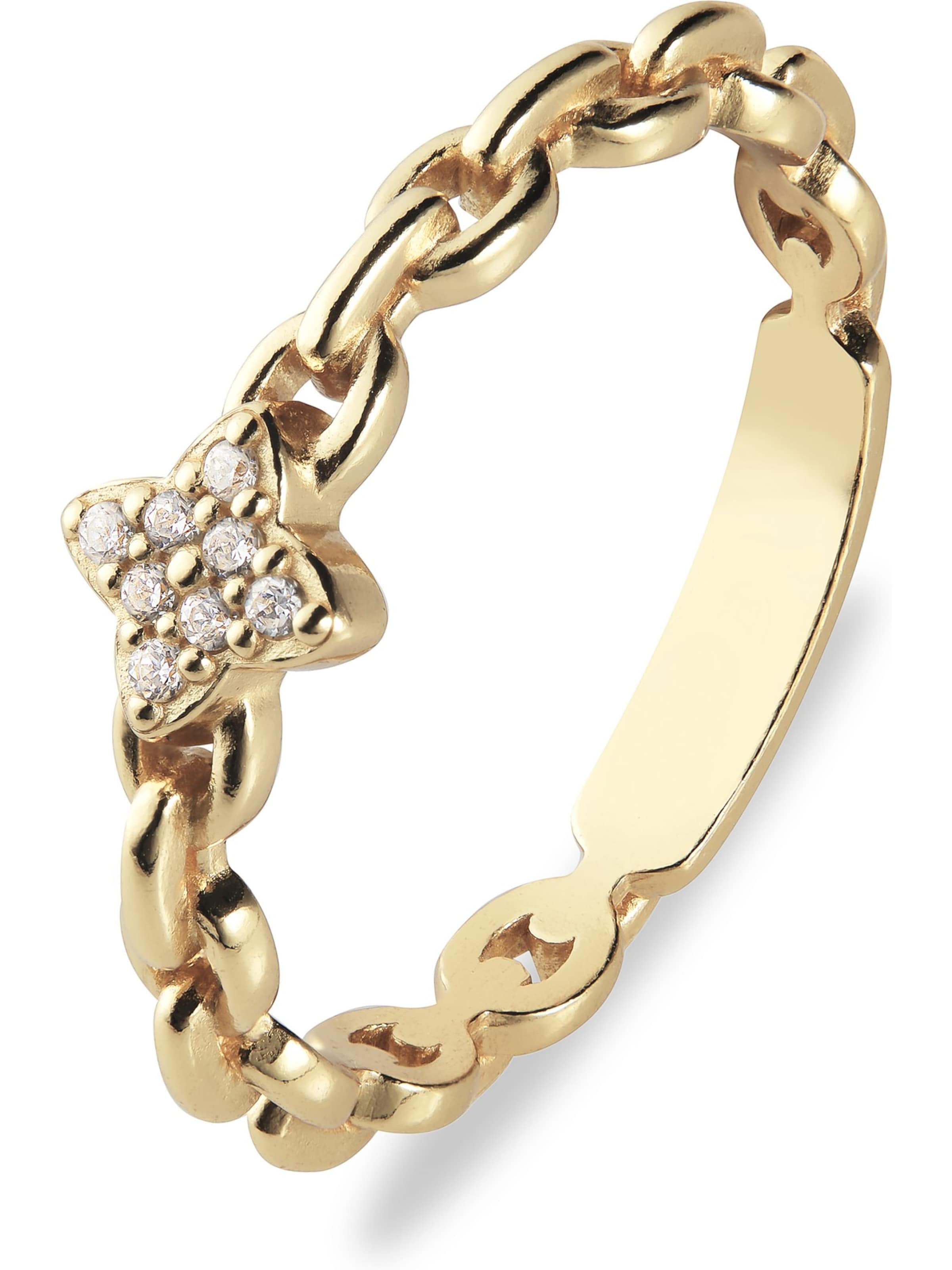 CHRIST Ring in Gold: front