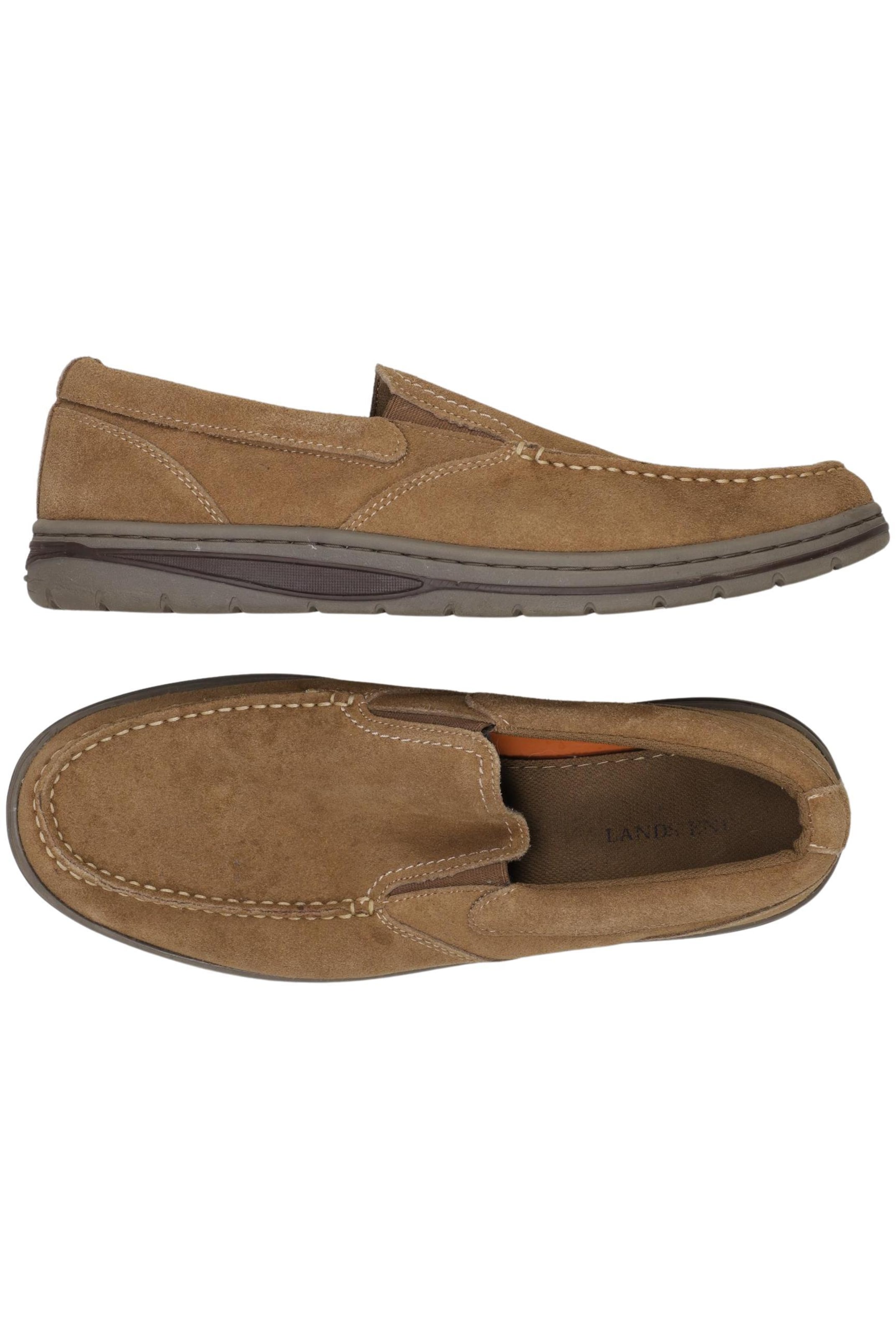 Lands‘ End Flats & Loafers in 47 in Brown: front