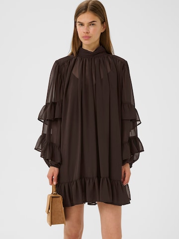 Robe 'GZmio' Gestuz en marron : devant