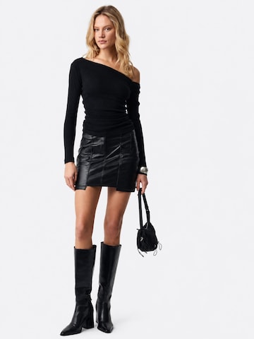 Grimelange - Blusa 'Blusen' em preto