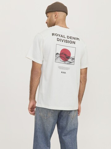 R.D.D. ROYAL DENIM DIVISION Shirt in Wit: voorkant