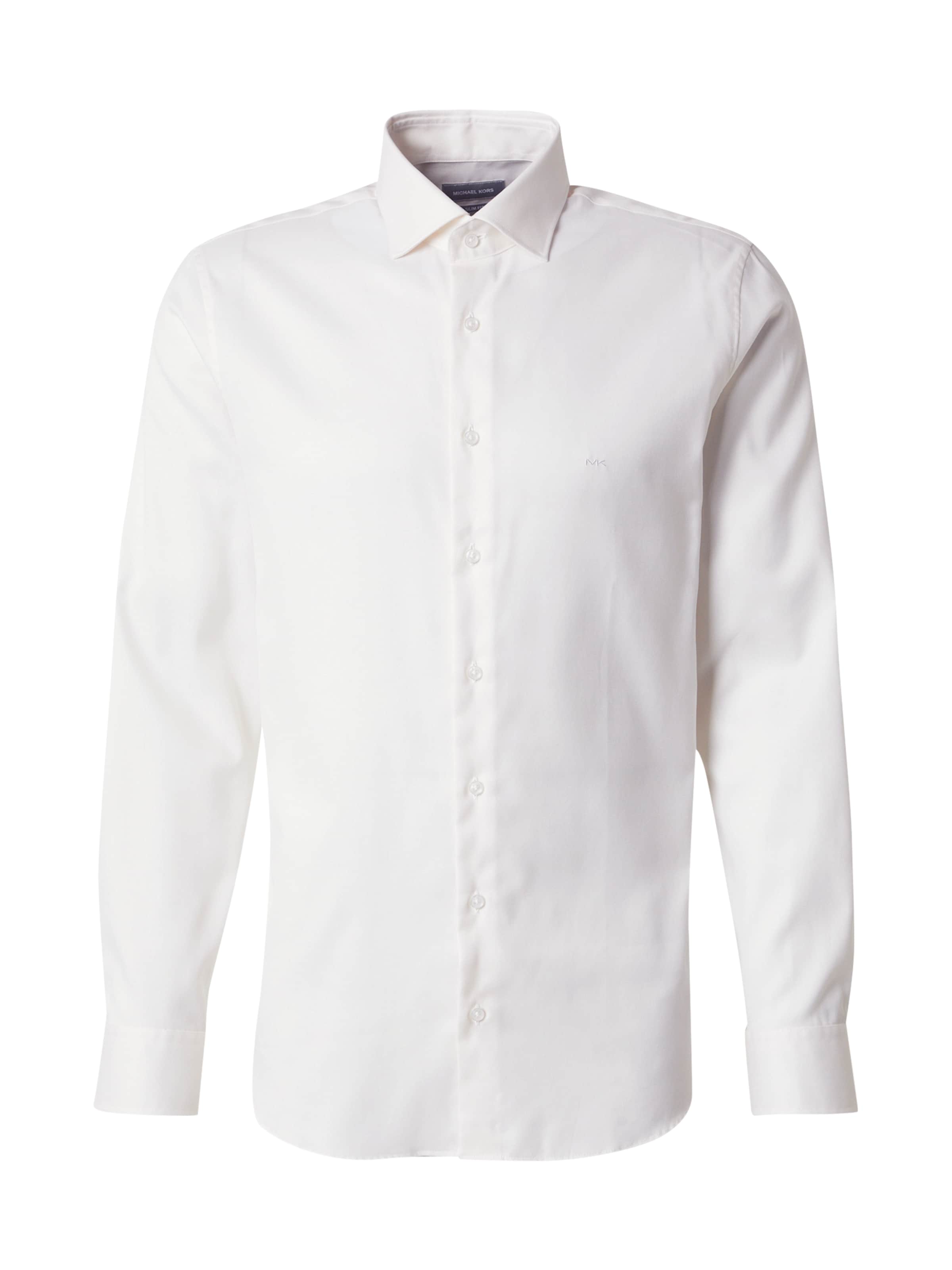 Michael Kors Regular fit Риза в бяло: отпред