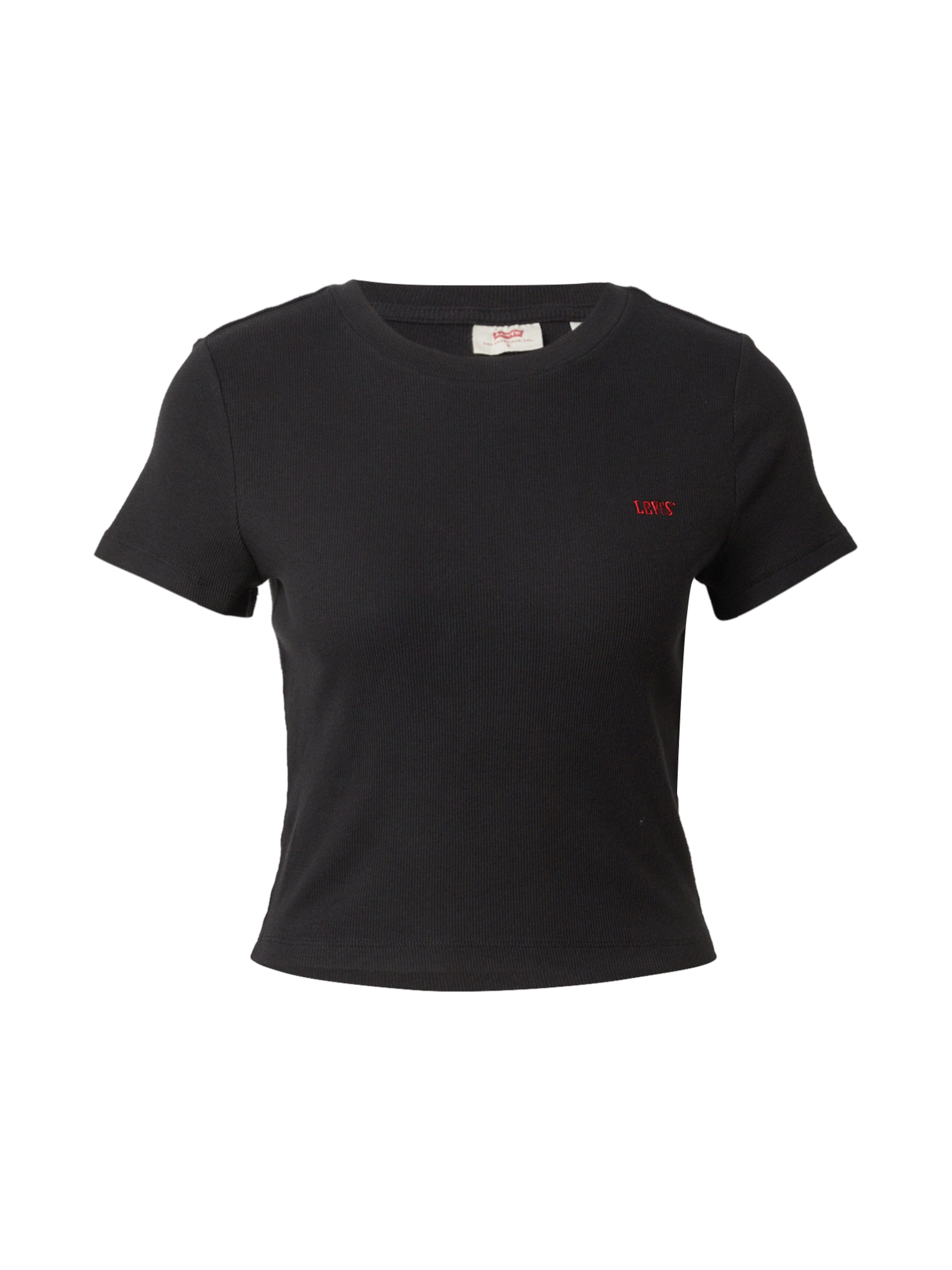 LEVI'S ® Tričko 'ESSENTIAL' – černá: přední strana