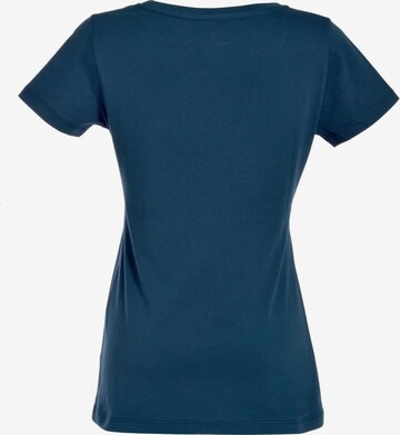 Gipfelglück Shirt 'Charlotta' in Blue
