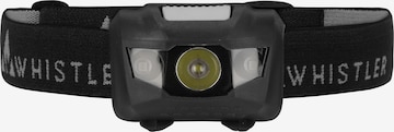 Whistler Stirnlampe in Schwarz: Vorderseite