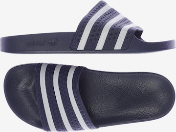 ADIDAS ORIGINALS Sandals & Slippers in 42 in Blue: front