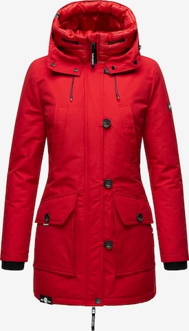 Parka invernale 'Freeze Stoorm' di NAVAHOO in rosso: frontale