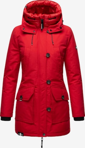 Parka d’hiver 'Freeze Stoorm' NAVAHOO en rouge : devant