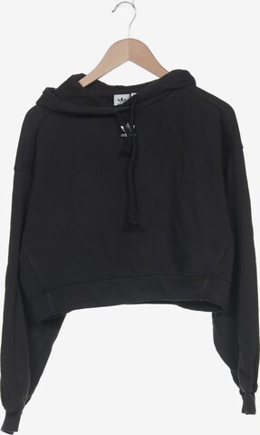 ADIDAS ORIGINALS Kapuzenpullover XXS in Schwarz: predná strana