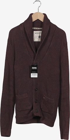 JACK & JONES Strickjacke M in Rot: Vorderseite