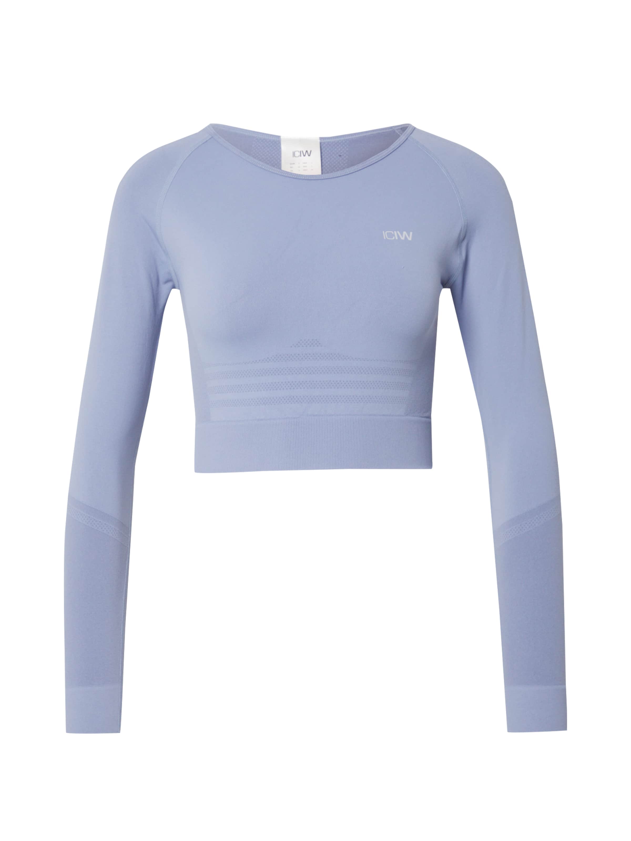 ICANIWILL Λειτουργικό μπλουζάκι 'Define' σε μπλε: μπροστά