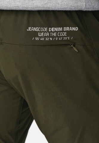 INDICODE JEANS Regular Chino 'Pasmia' in Groen