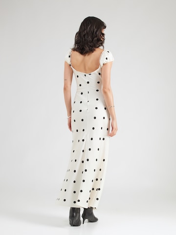 Bardot Avondjurk 'STASIA' in Wit