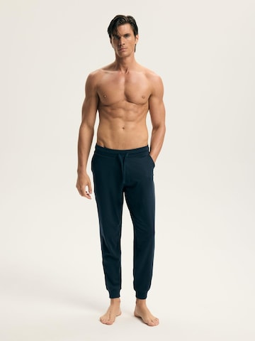 ESOTIQ Pyjama lang 'AVAIL' in Blauw
