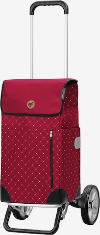 Andersen Shopper Cart 'Sofia' in Red: front