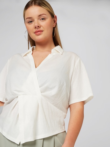 Camicia da donna 'Stella' di Guido Maria Kretschmer Curvy in bianco