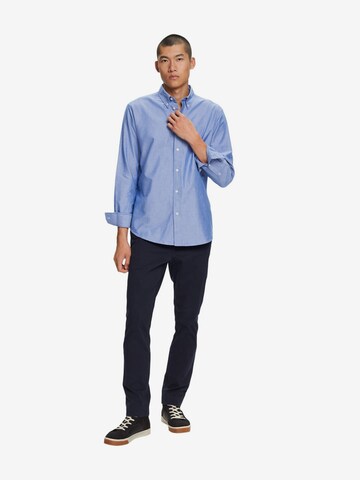 ESPRIT Regular fit Overhemd in Blauw