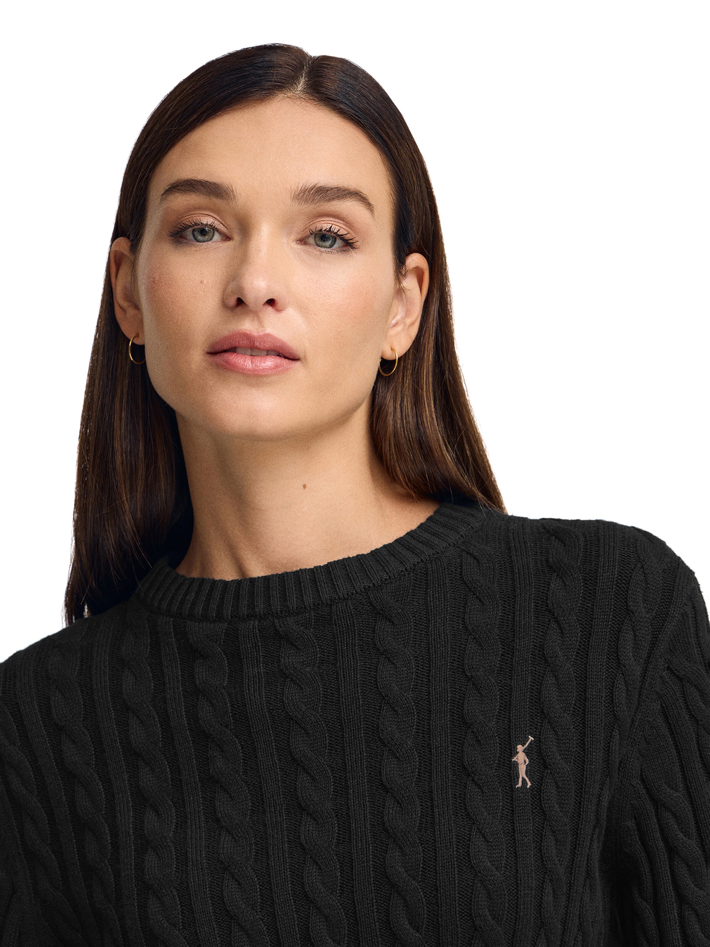 Polo Club Pullover in Schwarz
