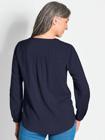 Goldner Blouse in Blauw