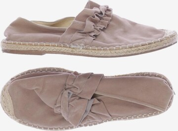 Reserved Flats & Loafers in 37 in Beige: front