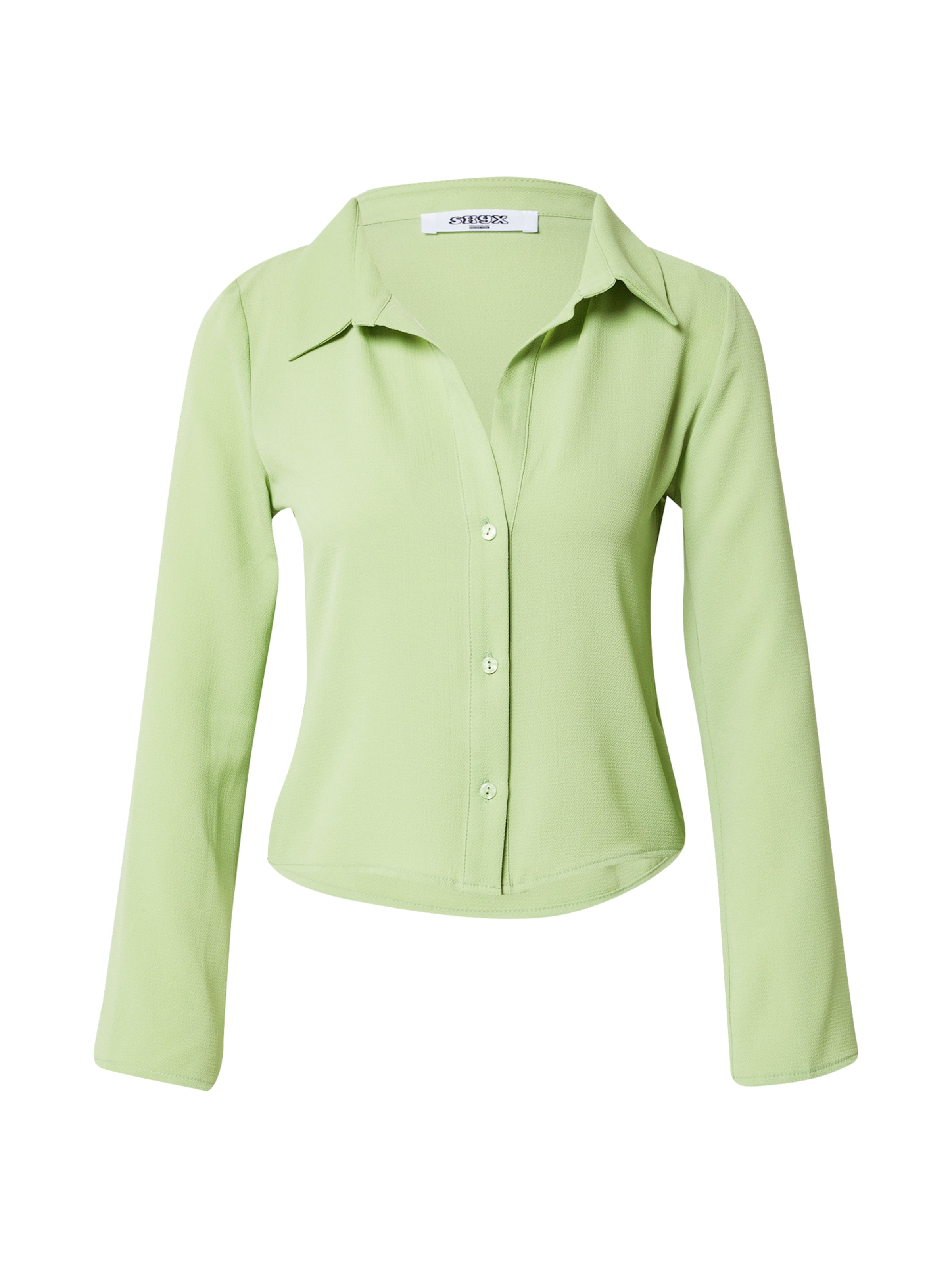 SHYX - Blusa 'Guya' en verde: frente