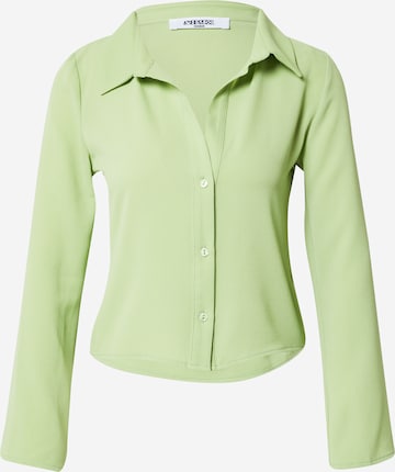 Camicia da donna 'Guya' di SHYX in verde: frontale