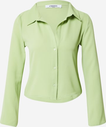 SHYX - Blusa 'Guya' en verde: frente