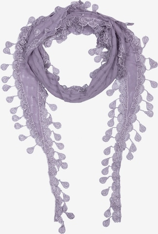 Cassandra Accessoires Wrap in Purple: front