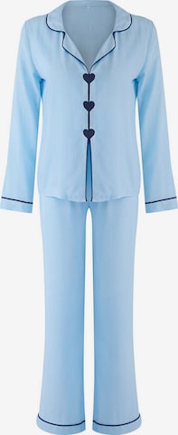 Pyjama Trendyol en bleu : devant